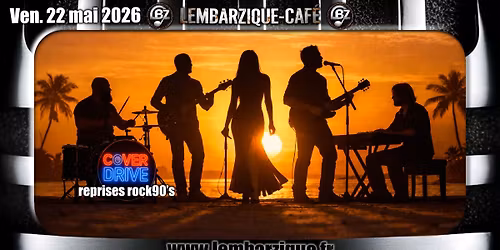 [CONCERT] Cover Drive (reprises rock 90's)