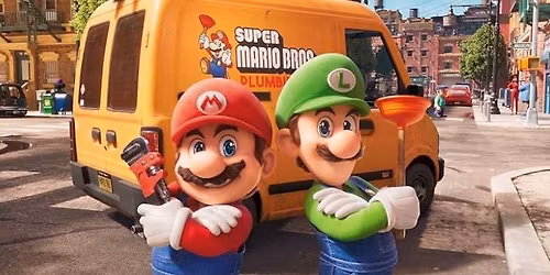 Mario Movie under the Stars!