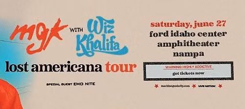 MGK with Wiz Khalifa Lost Americana Tour