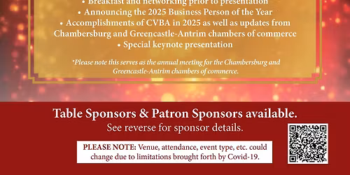 CVBA Business Breakfast: Annual Meeting