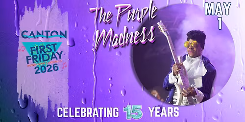 Downtown Canton GA First Friday with THE PURPLE MADNESS