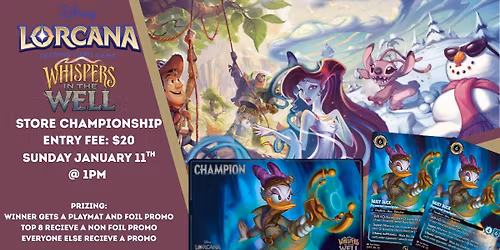 Whispers in the Well Set Championship