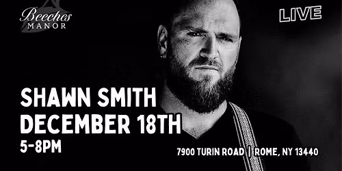 Music at the Manor - Shawn Smith