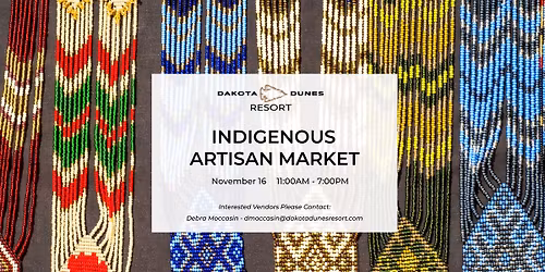 Indigenous Artisan Market at Dakota Dunes Resort