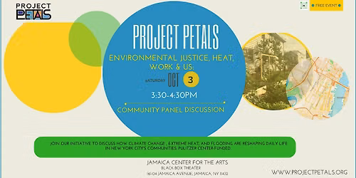 Environmental Justice, Heat, Work & Us: Community Panel Discussion
