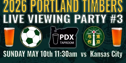 2026 Timbers Viewing Party #3 (Tokyo)
