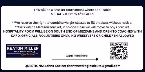 Lee's Summit West Titan Open - Keaton Miller Warrior Battle 2026