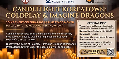 Candlelight: The Soundtrack of the 60s at South Congregational Church