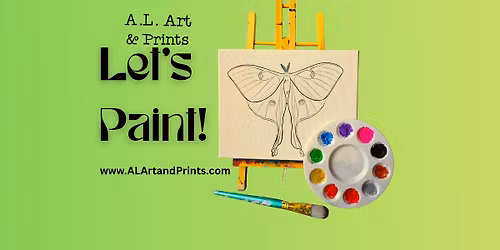 Guided Painting "Luna Moth" at Good NAtured 5\/20\/26