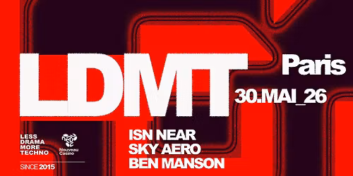 Less Drama More Techno [Pump The Jam]