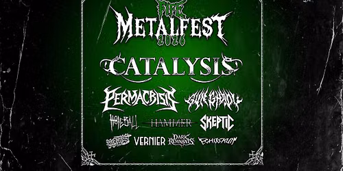 Fife Metal Fest 2026 - PJ Molloys
