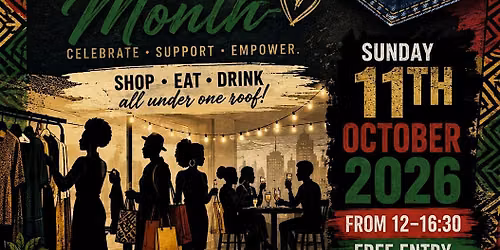 Black History Month Market  & Fashion Show
