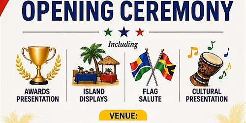 GEORGIA CARIBBEAN AMERICAN OPENING CEREMONY 2026