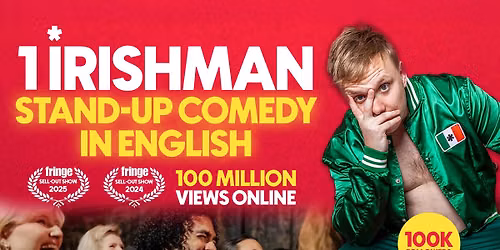 1 Irishman in Nicosia | A stand-up comedy show in English