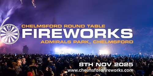 Chelmsford Fireworks 8th Nov 2025