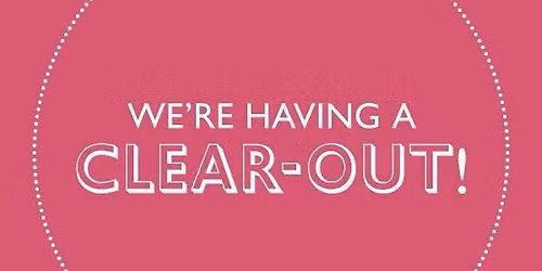 CLEAR-OUT SALE (one day only)