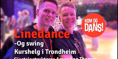 Linedance- og swing-weekend i Trondheim