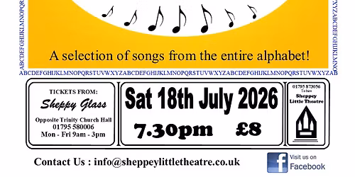 Meyrick Minstrels Show - The Alphabet in Song From A- Z