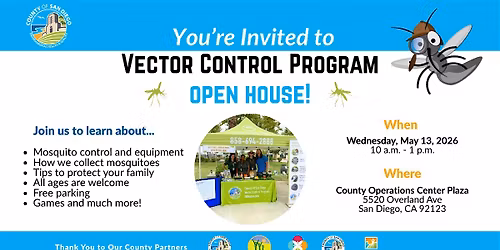 Vector Control Program Open House