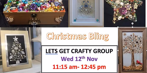 Lets get Crafty-Christmas Bling