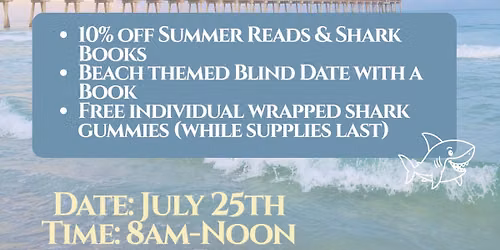 Beach Reads & Kick off Shark Week