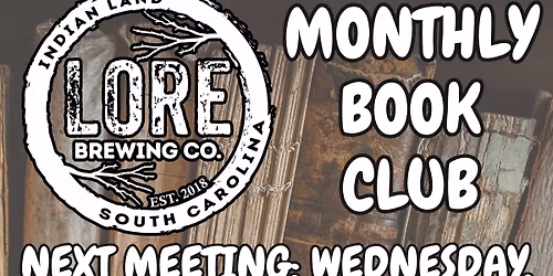 Lore Brewing Company Book Club - November Meeting