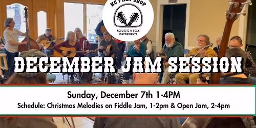 KC Fret Shop Monthly Jam Session - December!