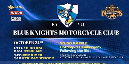 Blue Knight's Charity Ride