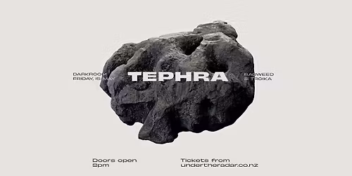 Tephra at the Darkroom with Ragweed and Troika
