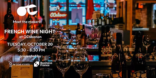 Meet the Makers: French Wine Night at OCabanon