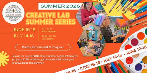 Creative Lab Summer Series: July Session