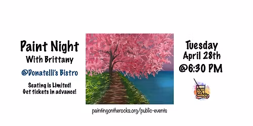 Paint Night at Donatelli's Bistro