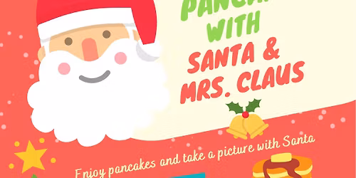 Pancakes with Santa and Mrs. Claus