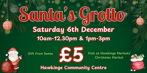 Santa's Grotto with Hawkinge Community Events