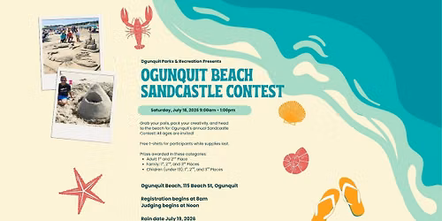 Ogunquit Beach Sandcastle Contest