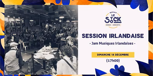 SESSION JAM IRLANDAISE - Concert Jam au Stock