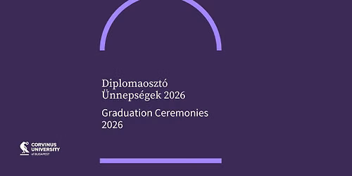 Diplomaoszt\u00f3 \u00dcnneps\u00e9gek 2026 \/ Graduation Ceremonies 2026