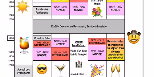 S\u00e9jour de Danse Country dans le Cantal