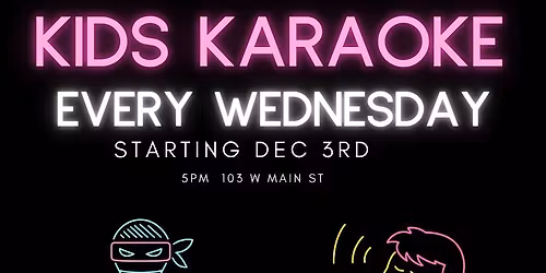 Kids Karaoke @ Comedy Dojo