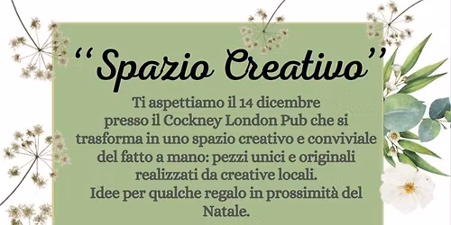 "Spazio Creativo " Arte, stile e creazioni fatte a mano 