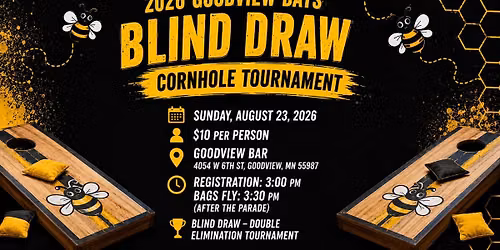 2026 Goodview Days Blind Draw Cornhole Tournament