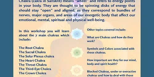 Chakra Workshop with Teresa Torres