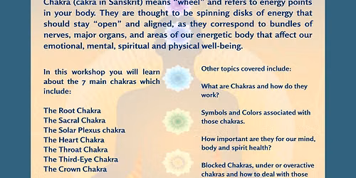 Chakra Workshop with Teresa Torres