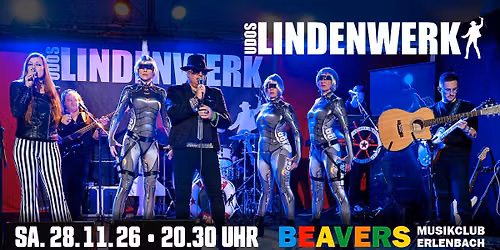UDOS LINDENWERK | Udo Lindenberg Tribute Show | BEAVERS Musikclub | Erlenbach am Main