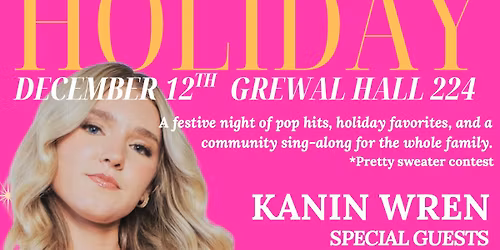 Kanin Wren's Hometown Holiday Pop Show