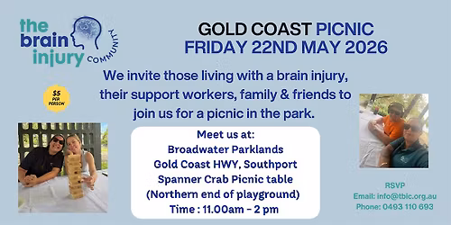 Gold Coast TBIC Picnic - May