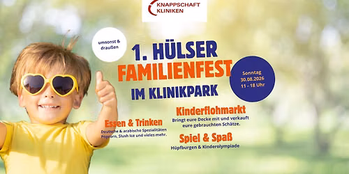 1. H\u00fclser Familienfest im Klinikpark