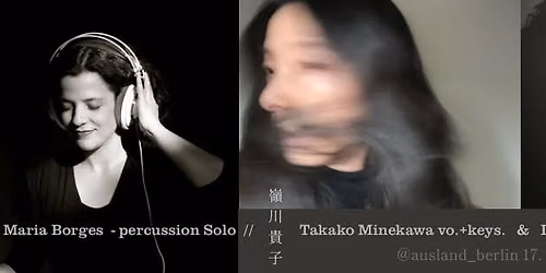 Sofia Borges percussion Solo \/\/ Takako Minekawa & Ipek Odaba\u015f\u0131 - premiere Duo