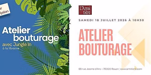 Atelier bouturage avec Jungle In
