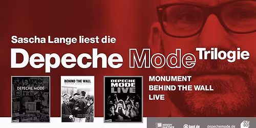 Jena 2026: Die DEPECHE MODE-Trilogie - Lesung mit Sascha Lange
